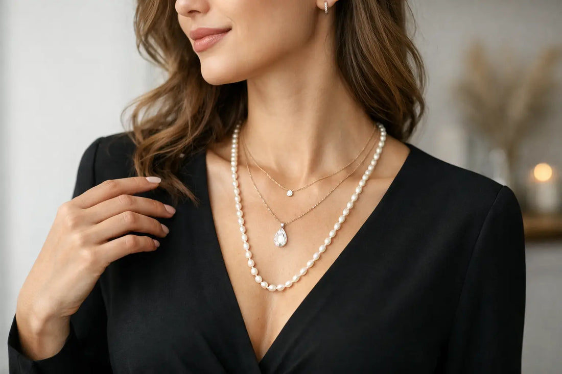 How to Choose a Necklace for V Neck Dress