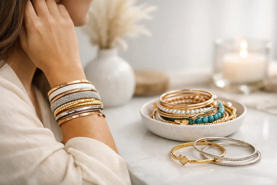 Stackable Bangle Styling Guide for Every Mood