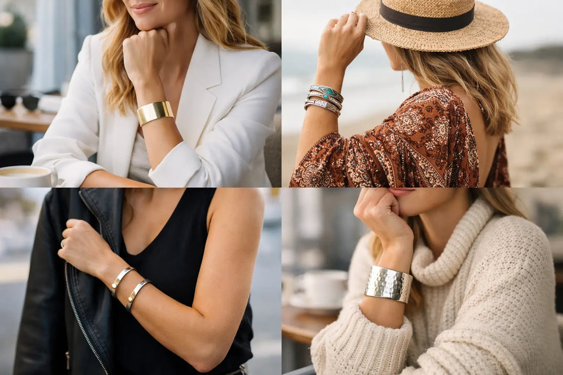 10 Cuff Bracelet Outfit Ideas for Every Mood