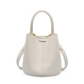 Genuine Leather Female Crossbody Bucket Bag